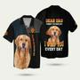 Golden Retriever Dad Dear Dad Forget Father Day I Woof You Every Day Awesome Hawaiian Shirt