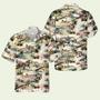 Great Warbirds Of Wwii Fighter Planes Hawaiian Shirt