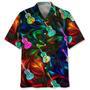 Guitar Color Hawaiian Shirt Summer Gifts