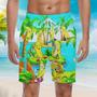 Happy Bananas Lets Summer Beach Shorts For Men