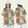 Haunted Mansion Stretching Room Foolish Mortals Tightrope Girl Hawaiian Shirt