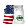 Heineken Amerian Flag Swim Trunks