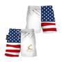 Hennessy American Flag Swim Trunks