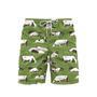 Herd Cows On The Meadow Beach Shorts For Men