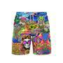 Hippie Vintage Retro Beach Shorts For Men