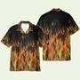 Hot Rod Flame Bowling Hawaiian Shirt