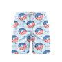 Independence Day Of July Blue And Red Donuts Patriotic Beach Shorts For Men