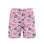 Independence Day Of July Love American Donuts Patriotic Beach Shorts For Men