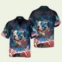 Independence Day Of July Outfit For A Pitbull Dog Hawaiian Shirt