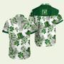 Irish St Patricks Day Green Hat And Shamrock Hawaiian Shirt