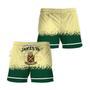 Jameson Beige Green Basic Swim Trunks