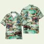 Jeep Car Tropical Pattern Summer Hawaiian Shirt