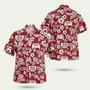 Jeep Red Hibiscus Hawaiian Shirt