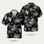 Jeep Tropical Bird Pattern Hawaiian Shirt