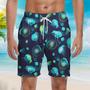 Jellyfish Sea Creatures Beach Shorts For Men