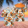 Jersey Hibiscus Floral Hawaiian Shirt Summer Gifts