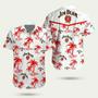 Jim Beam Coconut Trees Hawaiian Shirt