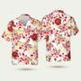 Jim Beam Flowers Pattern Hawaiian Shirt