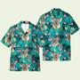 Koala In Tropical Green Leaves Hawaiian Shirt