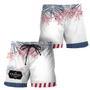 Kraken Rum American Independence Day Swim Trunks