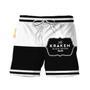 Kraken Rum Black And White Basic Swim Trunks