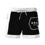 Kraken Rum Black White Basic Swim Trunks