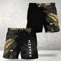 Kraken Rum Tropical Kentia Palm Swim Trunks