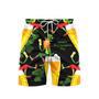 Leprechaun Beer St Patricks Day Beach Shorts For Men