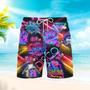 Life Is Better With Disco Neon Music Party Beach Shorts For Men