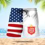 Lone Star American Flag Swim Trunks