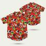 Looney Tunes Red Pattern Hawaiian Shirt