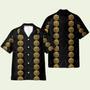 Luxury Golden Bitcoin Hawaiian Shirt