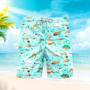 Magic Kingdom Blue Beach Shorts For Men