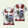 Manga Flower Puerto Rico Hawaiian Shirt