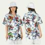 Marvel Superhero Super Hero Palm Tree Hawaiian Shirt