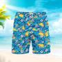 Mexican Taco Beach Shorts For Men