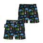 Michelob Ultra Tropical Hibiscus Flower Swim Trunks