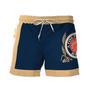 Miller Lite Blue Beige Basic Swim Trunks