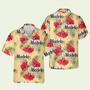 Modelo Special 1925 Beer And Red Habicus Tropical Pattern Hawaiian Shirt