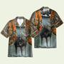 Moose Hunting Shirt For Animal Lovers Hawaiian Shirt