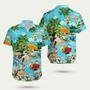 Mouse And Friends Beach Pattern Hawaiian Shirt