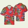 Natural Light Hibiscus Flower Pattern Hawaiian Shirt