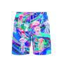 Neon Jellyfish Under The Sea Beach Shorts For Men