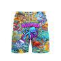 Octopus Colorful Hippie Beach Shorts For Men