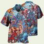 Octopus Colorful Octopus In The Ocean Want To Play Summer Hawaiian Shirt