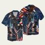 Of July Independence Day American Eagle Statue Of Liberty Hawaiian Shirt