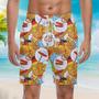 Oktoberfest Happy Beer Day Beach Shorts For Men