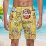 Oktoberfest Time To Drink Beer Beach Shorts For Men