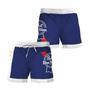 Pabst Blue Ribbon Blue White Basic Swim Trunks