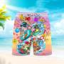 Paddleboarding Paddleboarder Skull Tropical Beach Shorts For Men